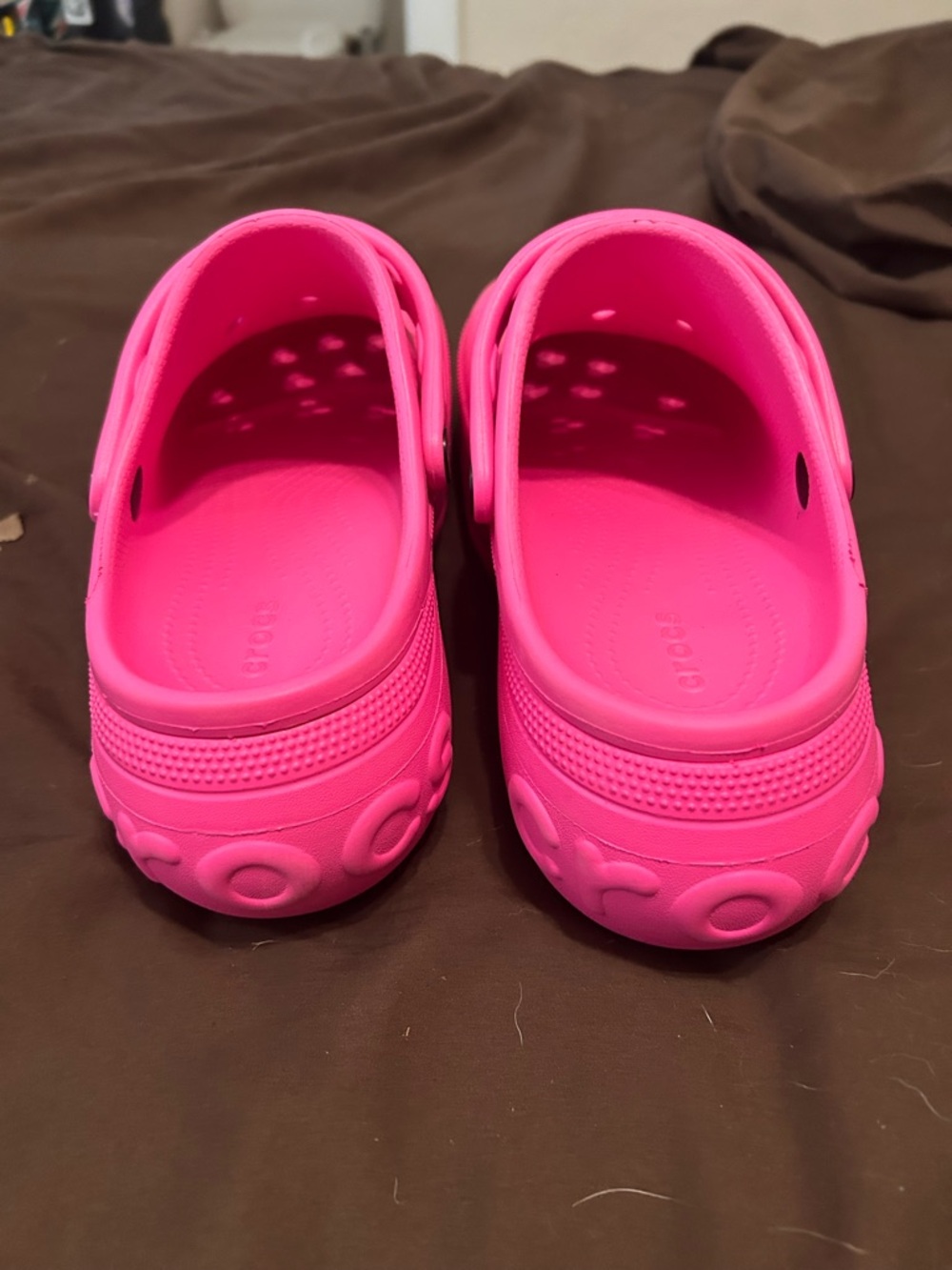 Crocs Platform Clog in Hot Pink! Barely worn! - Picture 4 of 5